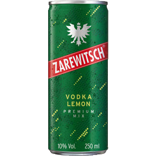 Zarewitsch Vodka-Lemon 10% vol.-image