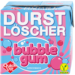 QuickVit Durstlöscher Bubble Gum-image