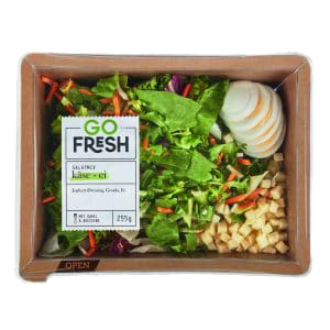 GO FRESH Salatmix mit Käse Ei-image