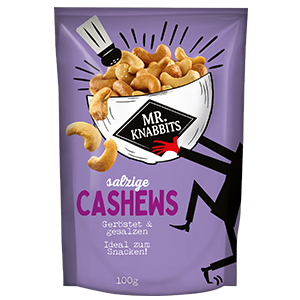 Mr.Knabbits Cashews geröstet und gesalzen-image