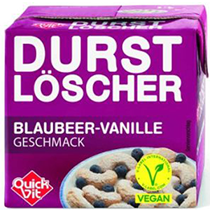 QuickVit Durstlöscher Blaubeer-Vanille-image