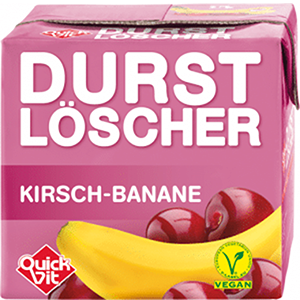 QuickVit Durstlöscher KIBA Banane-Sauerkirsch-image