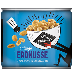 Mr.Knabbits Erdnüsse geröstet & gesalzen-image