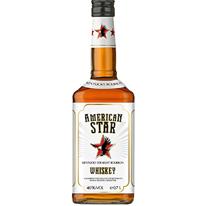 American Star Bourbon Whiskey 40% vol.-image