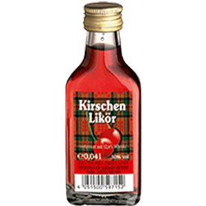 Burghof Kirschen Likör mit Whisky 30% vol.-image