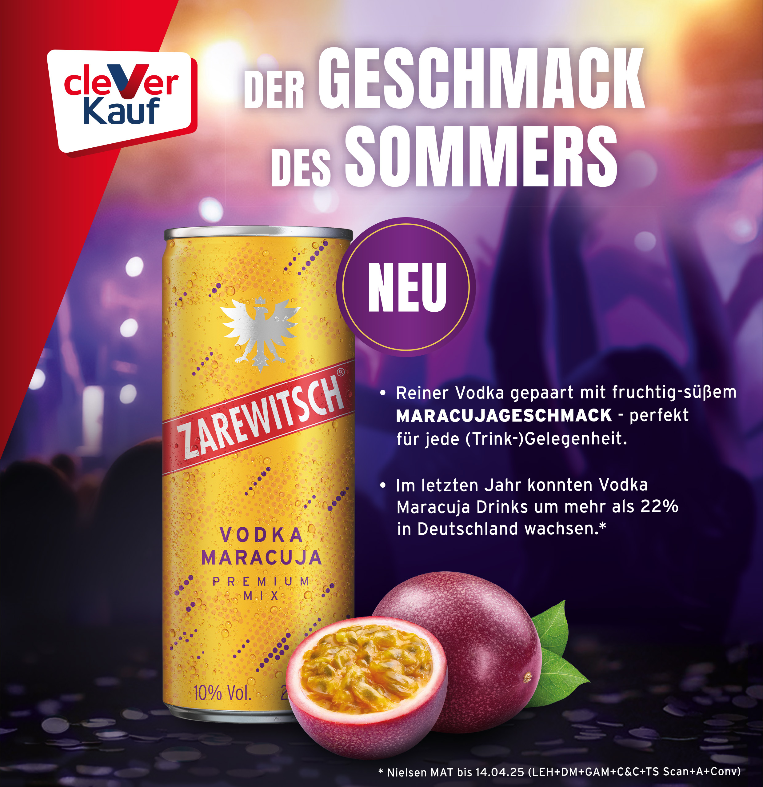 Zarewitsch Vodka Maracuja