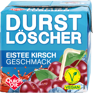 QuickVit Durstlöscher Eistee Kirsche-image